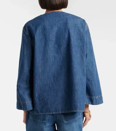 Valentino VGold chambray top | Thumbnail 6