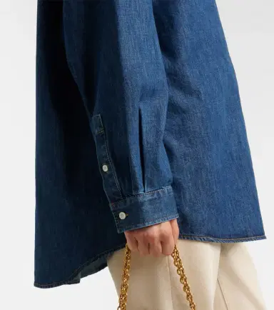 Valentino VGold chambray shirt | Thumbnail 6 Valentino VGold chambray shirt | Thumbnail 6