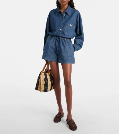 Valentino Denim shorts | Thumbnail 2 Valentino Denim shorts | Thumbnail 2