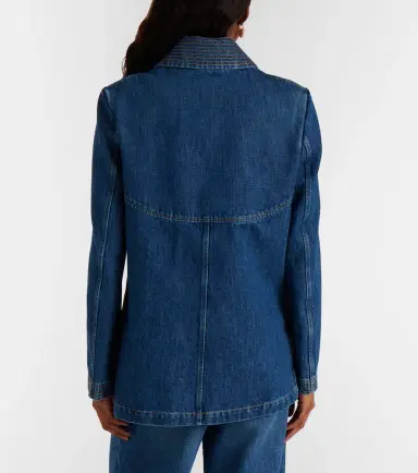 Valentino VGold denim field jacket | Thumbnail 2 Valentino VGold denim field jacket | Thumbnail 2