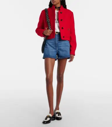 Valentino Denim shorts | Thumbnail 2 Valentino Denim shorts | Thumbnail 2