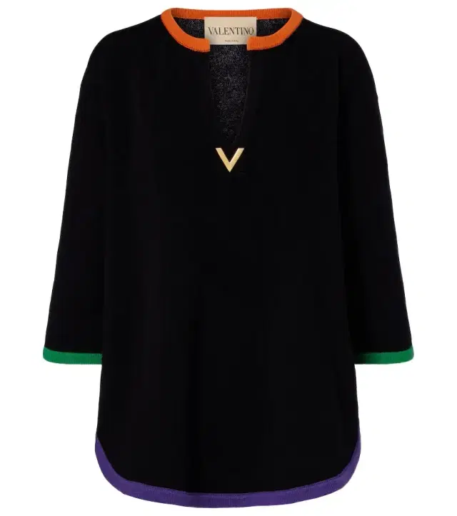 Valentino VGold virgin wool sweater