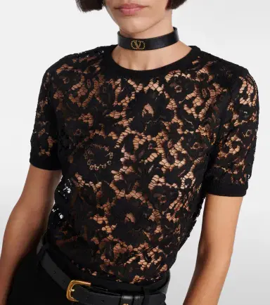 Valentino Floral lace top | Thumbnail 3 Valentino Floral lace top | Thumbnail 3