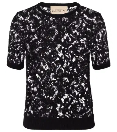 Valentino Floral lace top | Thumbnail 1 Valentino Floral lace top | Thumbnail 1