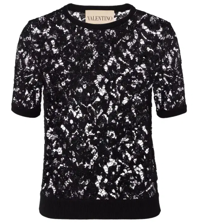 Valentino Floral lace top