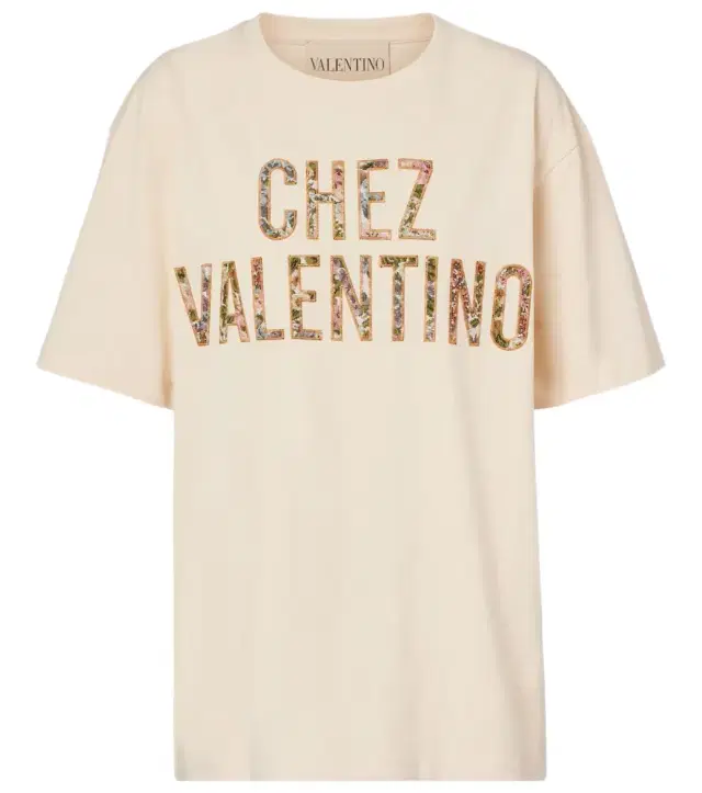 Valentino Chez  cotton jersey T-shirt