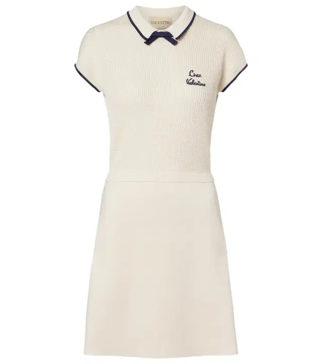 Valentino Chez  cotton-blend minidress