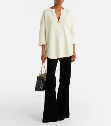 Valentino VGold virgin wool sweater | Thumbnail 4 Valentino VGold virgin wool sweater | Thumbnail 4