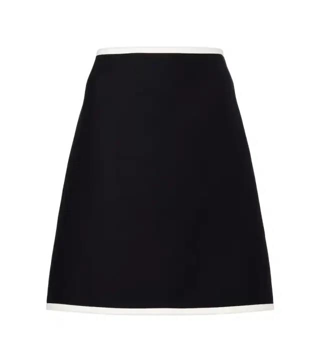 Valentino Crepe Couture miniskirt