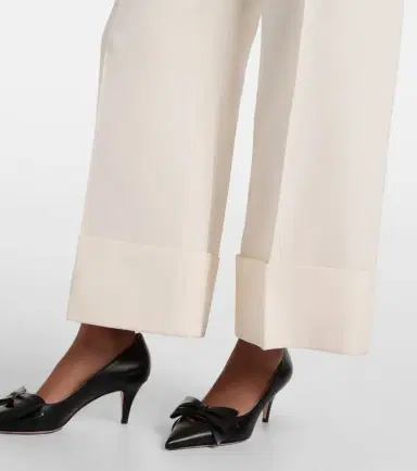 Valentino Crepe Couture wide-leg pants | Thumbnail 5