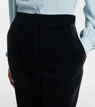 Valentino Cotton velvet flared pants | Thumbnail 4