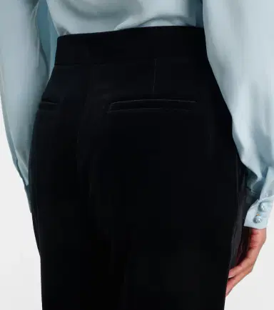Valentino Cotton velvet flared pants | Thumbnail 5