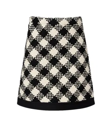 Valentino Cotton and wool-blend tweed miniskirt | Thumbnail 1 Valentino Cotton and wool-blend tweed miniskirt | Thumbnail 1