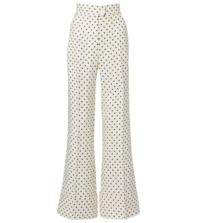 Valentino Supergran Plusdepois flared pants