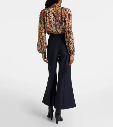 Valentino Wool and mohair flared pants | Thumbnail 5 Valentino Wool and mohair flared pants | Thumbnail 5