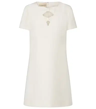 Valentino Crepe Couture bow-detail minidress | Thumbnail 1