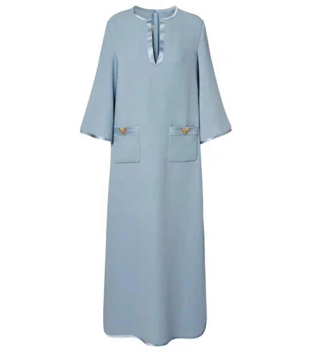 Valentino VGold silk maxi dress