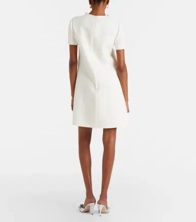 Valentino Crepe Couture bow-detail embellished minidress | Thumbnail 2
