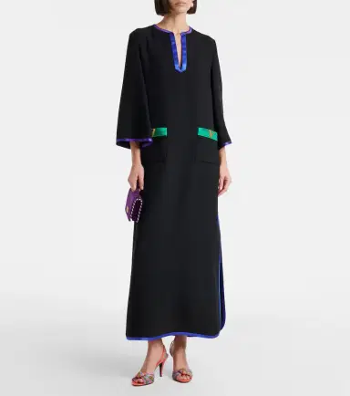 Valentino VGold Cady Couture maxi dress | Thumbnail 5 Valentino VGold Cady Couture maxi dress | Thumbnail 5