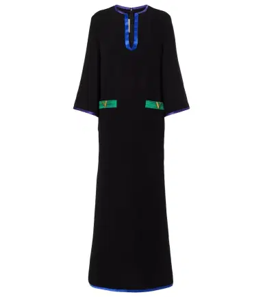 Valentino VGold Cady Couture maxi dress | Thumbnail 1 Valentino VGold Cady Couture maxi dress | Thumbnail 1