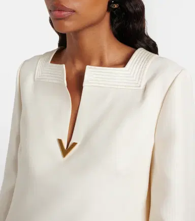 Valentino Crepe Couture VGold minidress | Thumbnail 3