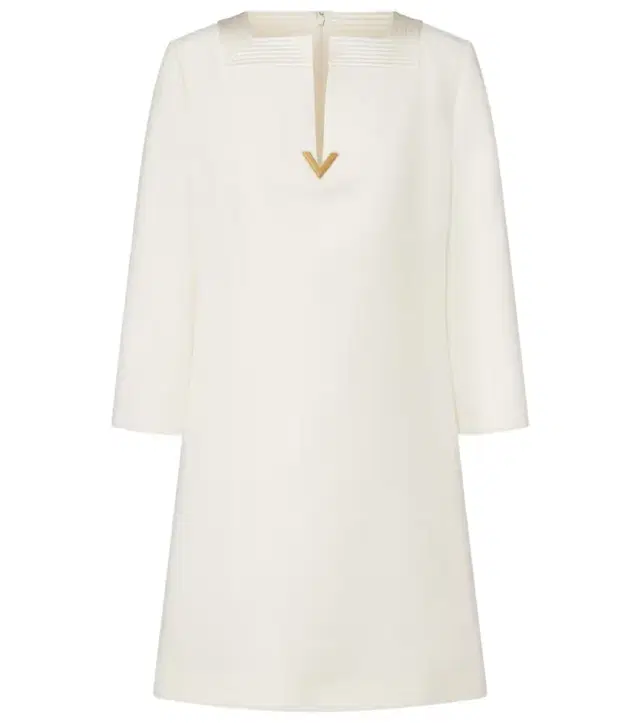 Valentino Crepe Couture VGold minidress
