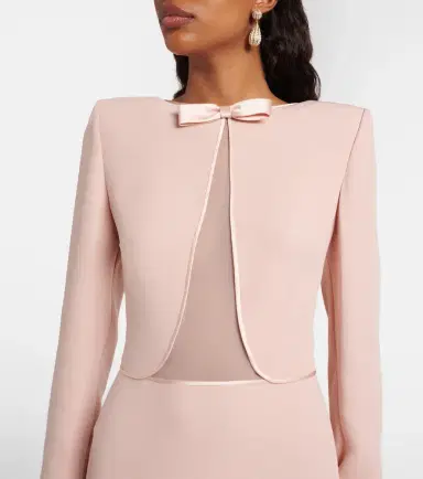 Valentino Cady Couture feather-trimmed midi dress | Thumbnail 6 Valentino Cady Couture feather-trimmed midi dress | Thumbnail 6