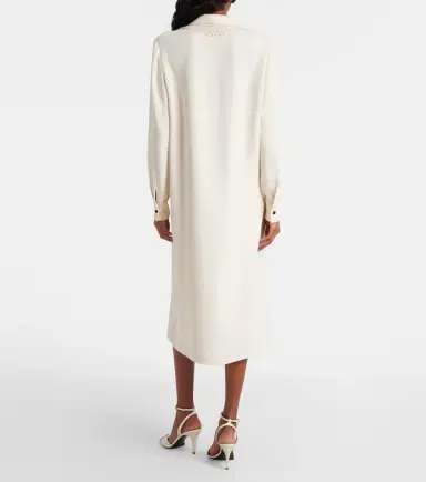 Valentino Cady Couture lace-trimmed midi dress | Thumbnail 3 Valentino Cady Couture lace-trimmed midi dress | Thumbnail 3