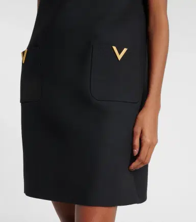 Valentino Crepe Couture VGold minidress | Thumbnail 3