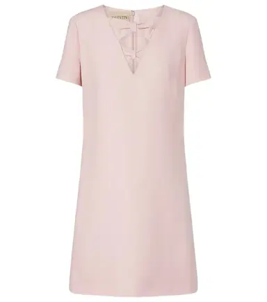 Valentino Crepe Couture bow-detail minidress | Thumbnail 1