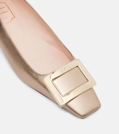 Roger Vivier Belle Vivier 25 leather ballet flats | Thumbnail 3