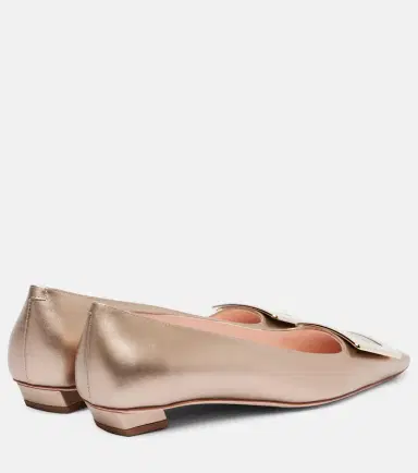 Roger Vivier Belle Vivier 25 leather ballet flats | Thumbnail 4