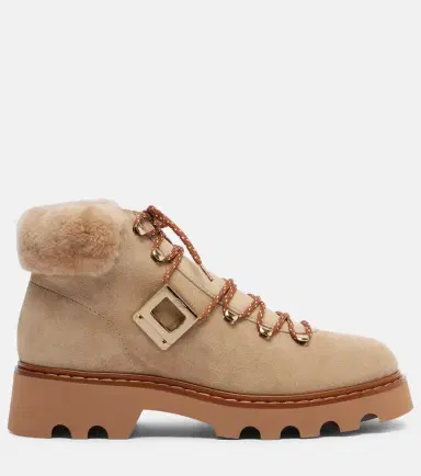 Roger Vivier Viv' Rangers suede lace-up boots | Thumbnail 4 Roger Vivier Viv' Rangers suede lace-up boots | Thumbnail 4