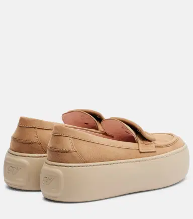 Roger Vivier Viv' Up suede platform loafers | Thumbnail 4 Roger Vivier Viv' Up suede platform loafers | Thumbnail 4