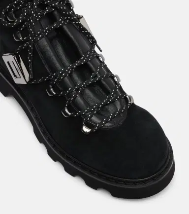 Roger Vivier Viv' Rangers suede lace-up boots | Thumbnail 3