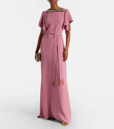 Valentino Cady Couture embellished belted gown | Thumbnail 3