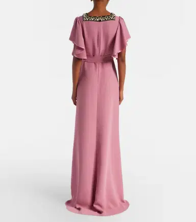 Valentino Cady Couture embellished belted gown | Thumbnail 4