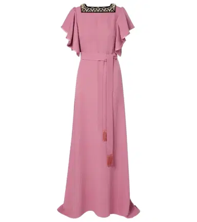 Valentino Cady Couture embellished belted gown | Thumbnail 1