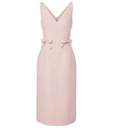 Valentino Crepe Couture bow-detail midi dress | Thumbnail 1