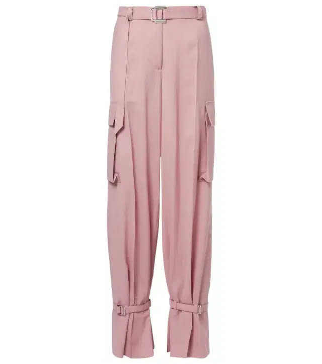 The Attico Belted cargo pants