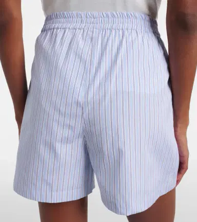 The Attico Striped cotton shorts | Thumbnail 3 The Attico Striped cotton shorts | Thumbnail 3