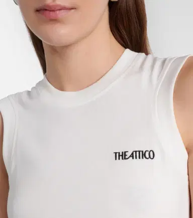 The Attico Logo cotton top | Thumbnail 4