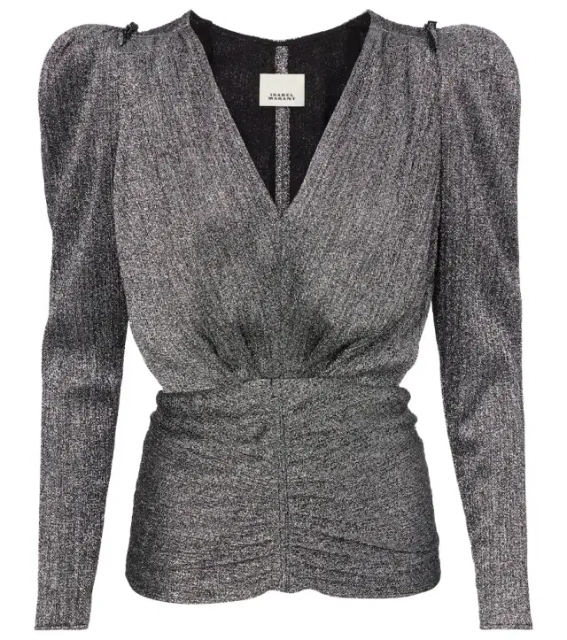 Isabel Marant Marlin embellished top