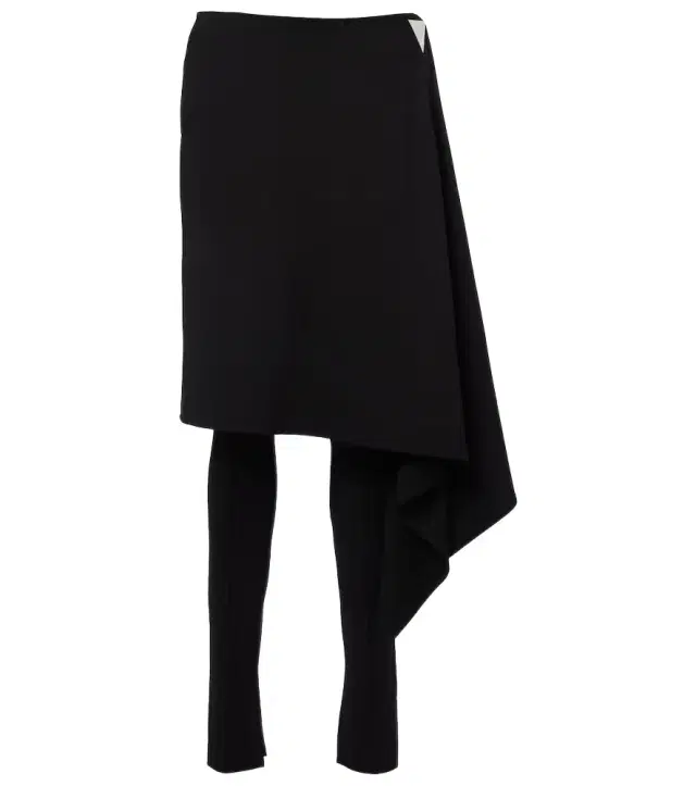 The Attico Draped slim pants