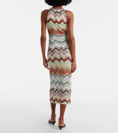 Missoni Zigzag knitted midi dress | Thumbnail 5 Missoni Zigzag knitted midi dress | Thumbnail 5