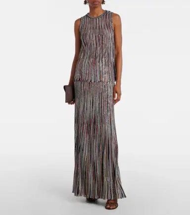 Missoni Striped lamé maxi skirt | Thumbnail 6 Missoni Striped lamé maxi skirt | Thumbnail 6