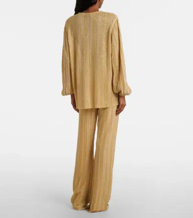Missoni Zig Zag lamé straight pants | Thumbnail 6 Missoni Zig Zag lamé straight pants | Thumbnail 6