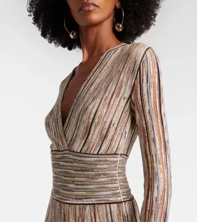 Missoni Sequined striped maxi dress | Thumbnail 4