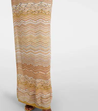 Missoni Zigzag lamé maxi dress | Thumbnail 4