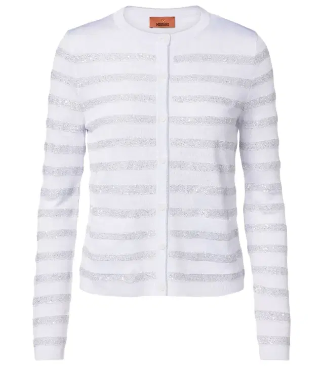 Missoni Sequined striped cardigan